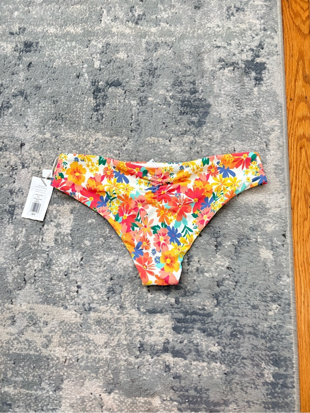 NWT! Swim Systems Hazel Hipster Bikini bottoms in Beach Blooms Beach, Women’s XS - Picture 5 of 7